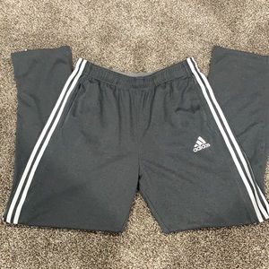 Gray adidas pants